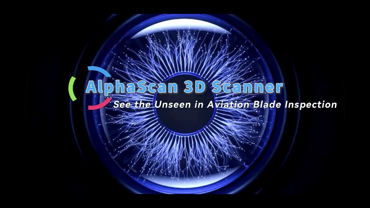 AlphaScan 航空叶片三维检测与逆向视频