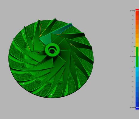 启源视觉 AlphaScan 扫描叶片