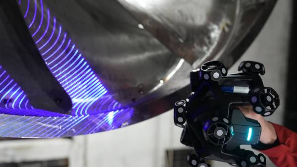 INSVISION V-Track Large Casting Scanning