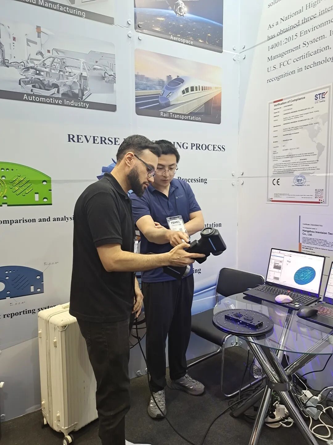 Precision, Detail, Trust – INSVISION at FEIMEC Brazil