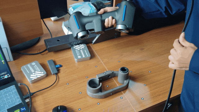 헬스 기기 연결 프레임 리버스 엔지니어링 더 이상 어렵지 않아: AlphaScan 3D 스캐너가 '측정 오차'를 '극소 단위 정밀 측정'으로 바꿔줍니다