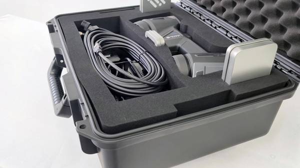 INSVISION  3D scanner equipment case open for display