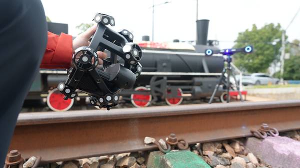 INSVISION V-track Locomotive and Railway Track 3D Scan