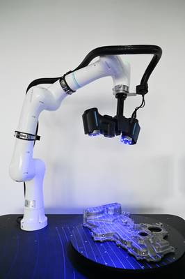 INSVISION AlphaScanAuto Used with AlphaScan: Casting Scanning Demo 12