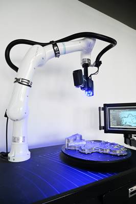 INSVISION AlphaScanAuto paired with AlphaScan: Casting Scanning Demo 10
