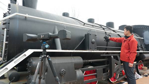 INSVISION V-track Locomotive and Railway Track 3D Scan