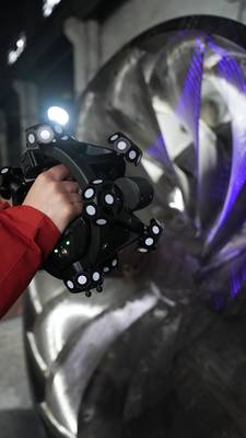 INSVISION V-Track 3Dスキャン事例
