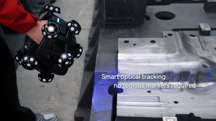 V-Track Wireless Optical Tracking System Demonstration