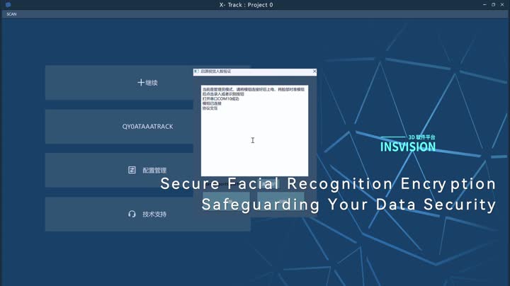 X-Track Optical Tracking 3D Scanner Demonstration