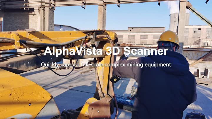 AlphaVista Captures Full-Size 3D Data from Mining Equipment