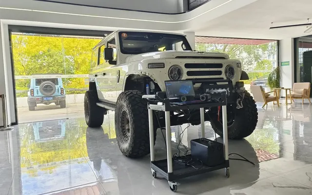 Application of the AlphaScan 3D Scanner in the Automotive Aftermarket