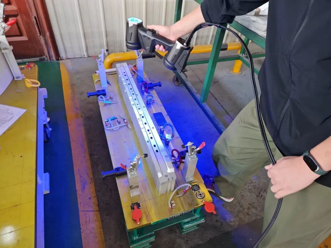 搞冲压模具试模验证的 用3d扫描仪器扫完能直接进UG吗