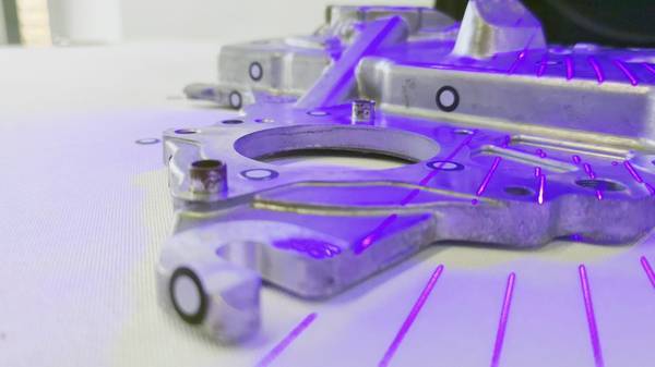 启源视觉 AlphaScan 扫描钣金件