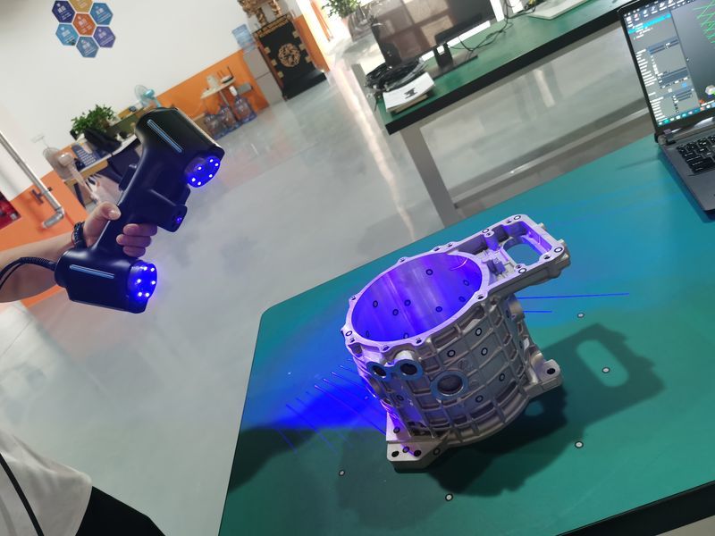 启源视觉 AlphaScan 扫描工件过程展示2