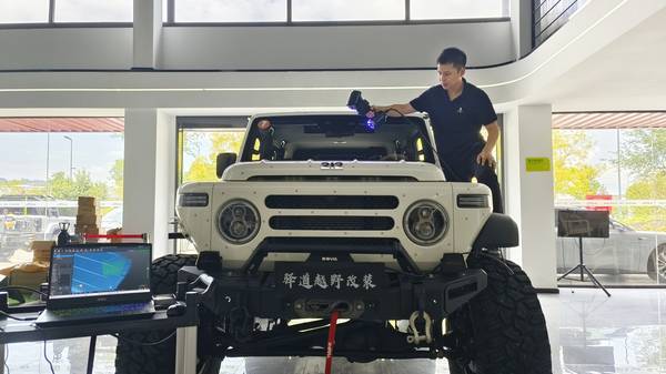 启源视觉 AlphaScan 扫描整车