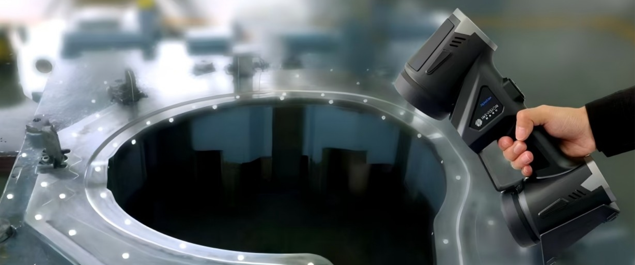 启源视觉三维扫描仪扫描大件