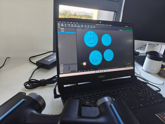 启源视觉 AlphaScan 硬币数据展示