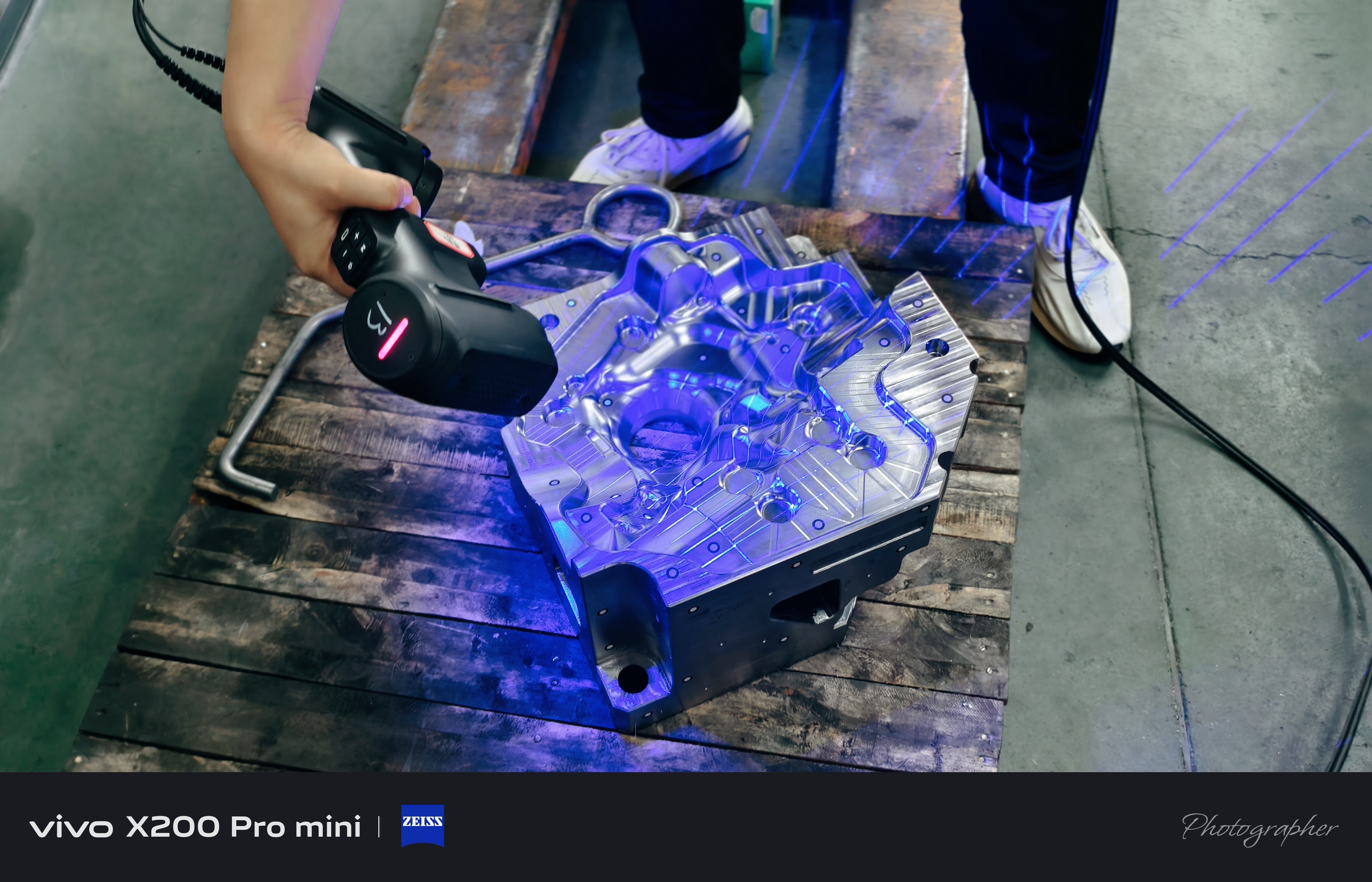 启源视觉三维扫描仪大型工件拼接