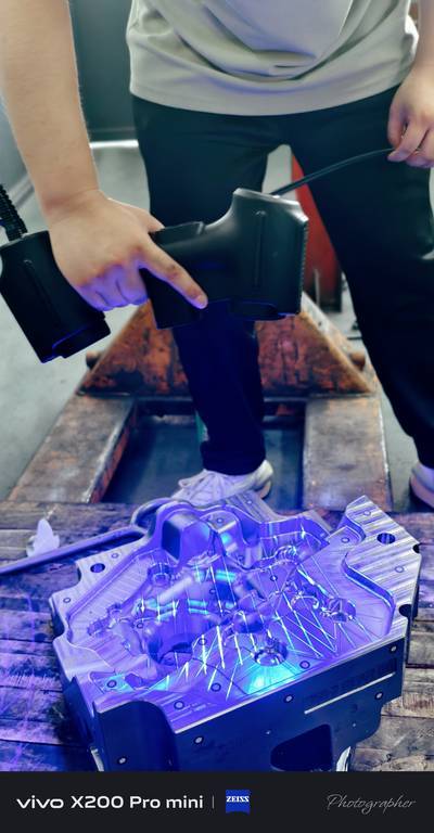 产线质检效率瓶颈如何破解 启源视觉便携三维扫描仪给出新解法