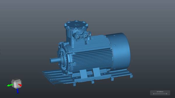 启源视觉 AlphaScan 扫描空压机数据