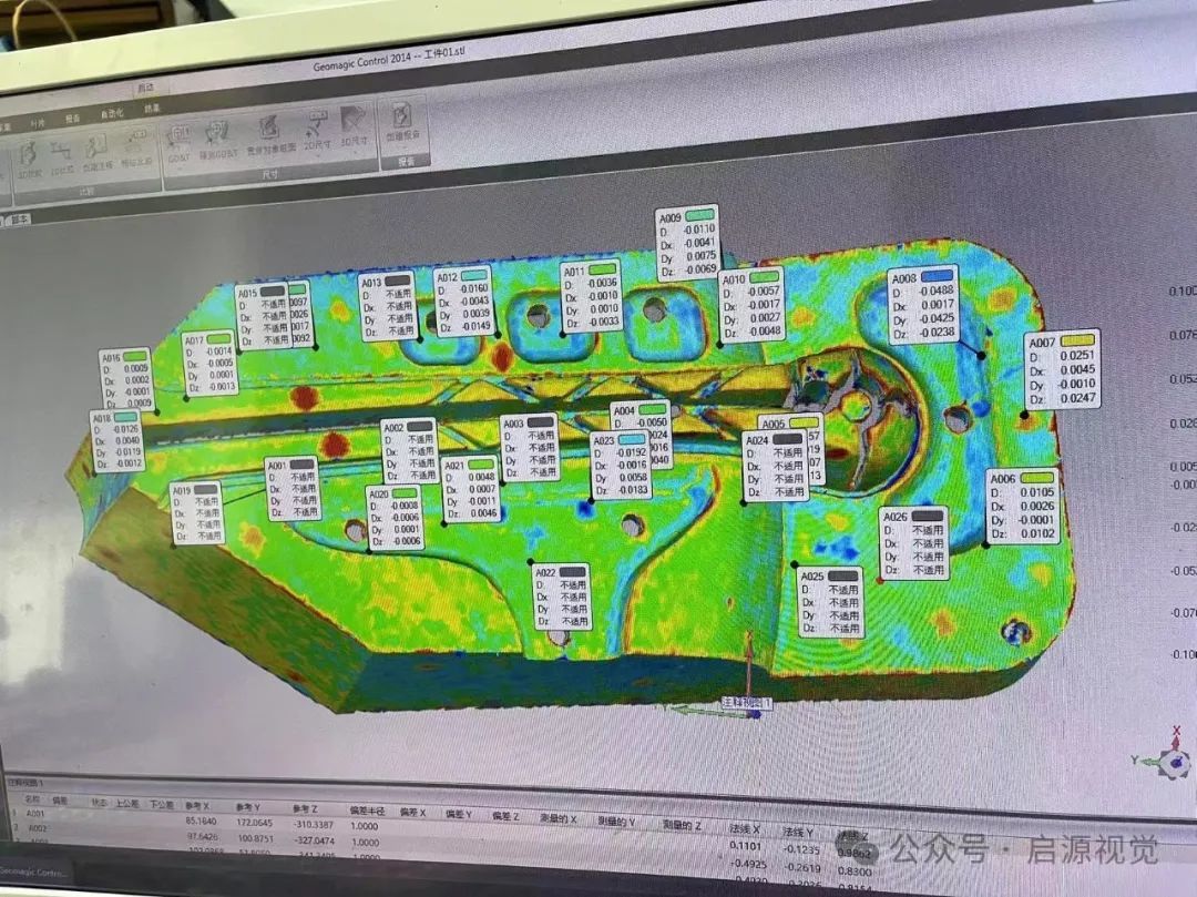 启源视觉三维扫描仪扫描效果