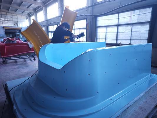 启源视觉 AlphaVista 扫描风电叶片模具