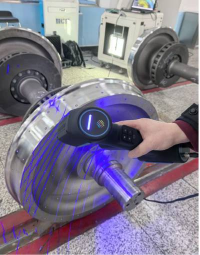 启源视觉 AlphaScan 助力轨道交通之轮对检修