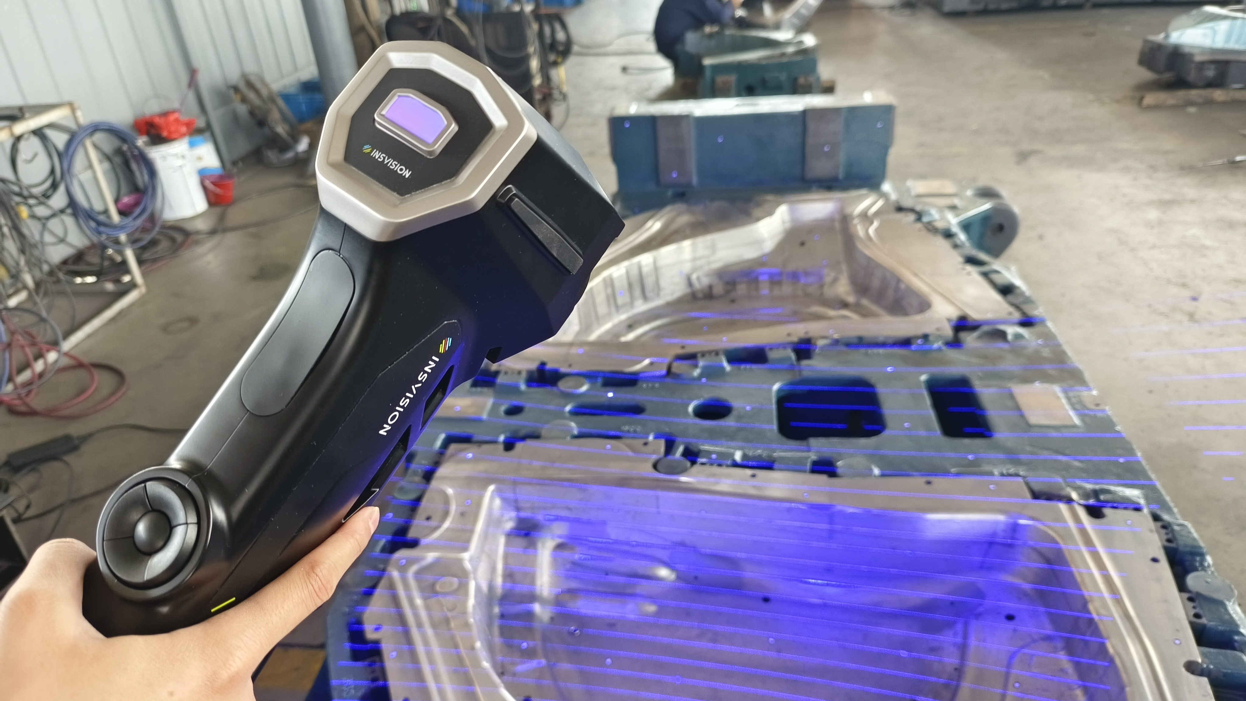 压铸模具修模用3d 扫描仪比传统方式能省多少检测时间