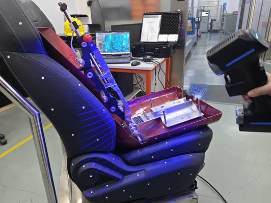 启源视觉 AlphaScan 扫描汽车座椅