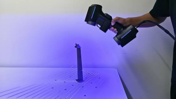 启源视觉 AlphaScan 扫描航天叶片